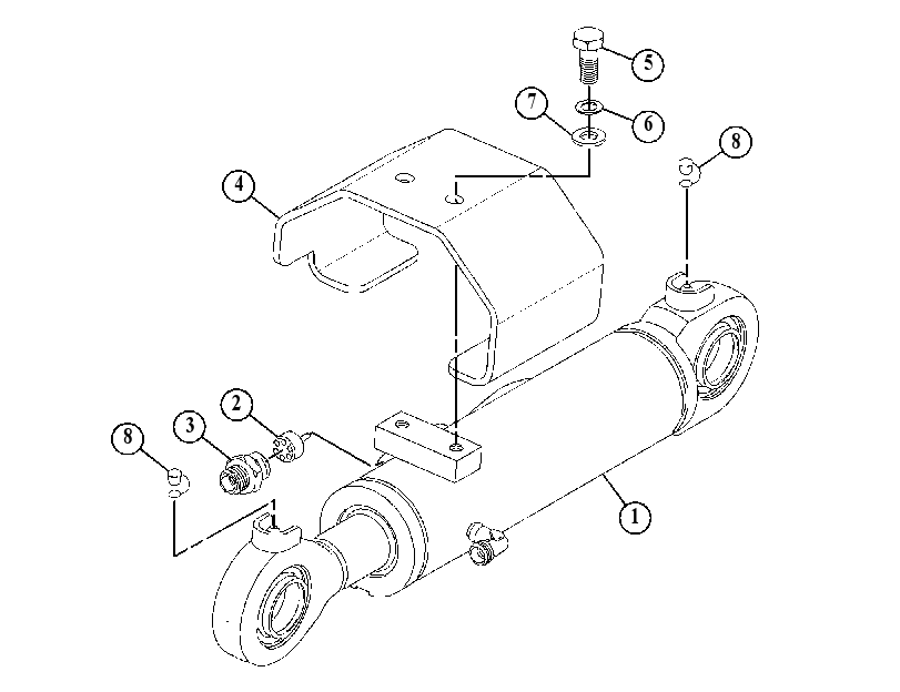 CYLINDER GP-BLADE 5697874 CAT