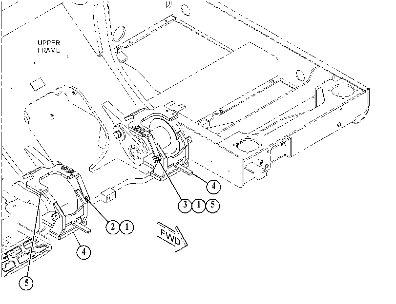 SUPPORT GP-BOOM 5731385 CAT