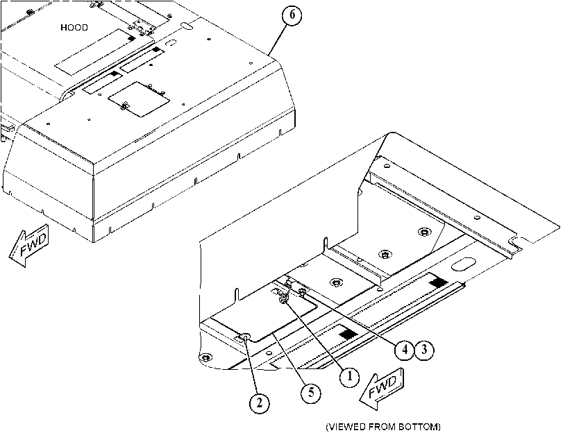 COVER GP-HOOD 5744050 CAT