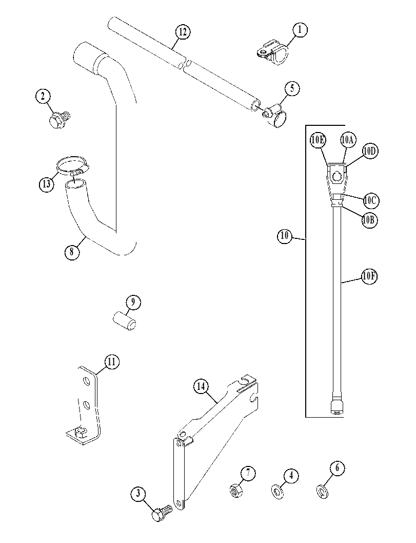 CABLE GP-CONTROL 4716075 CAT