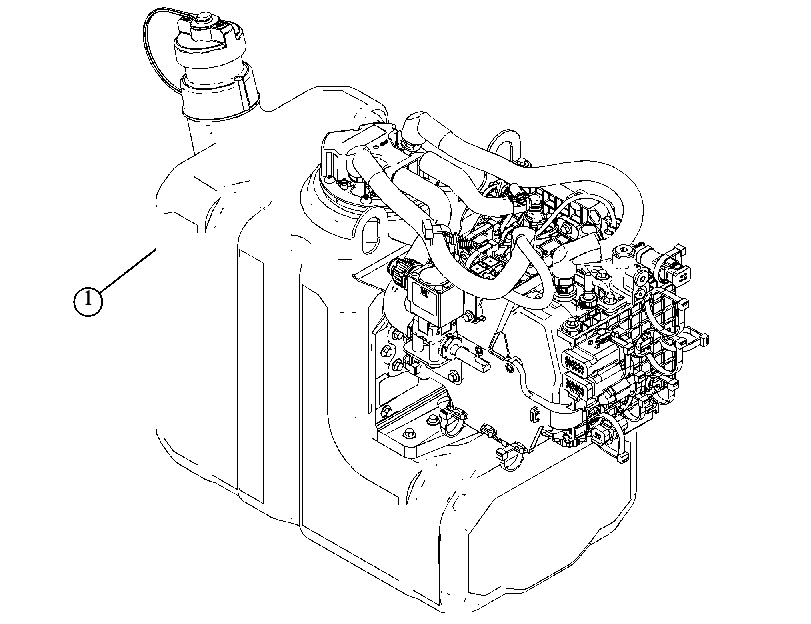 Модуль AdBlue (компоновка) 5431156 CAT