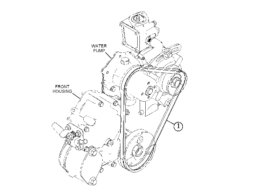 V-BELT GP 5664015 CAT