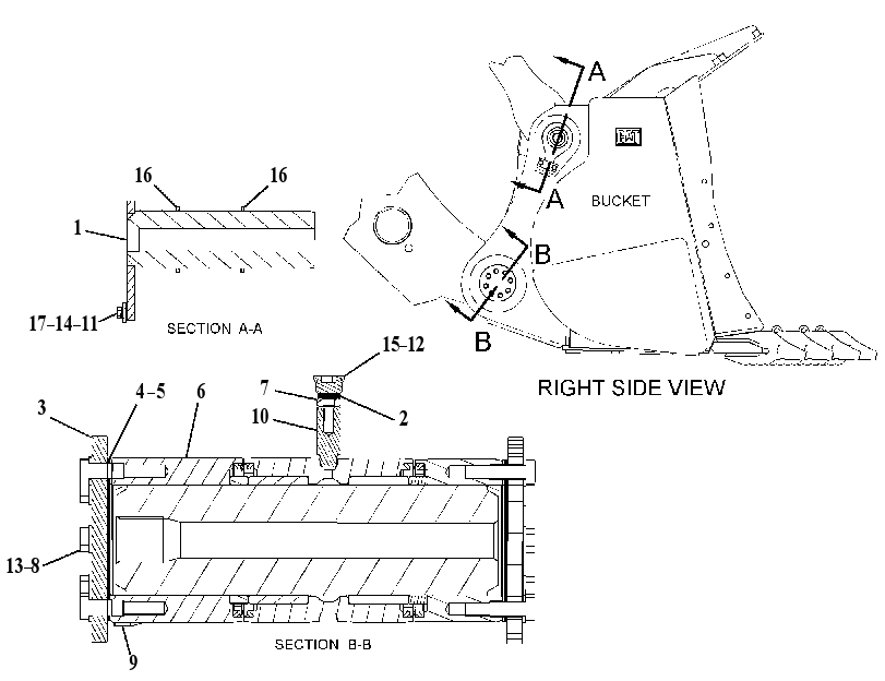 PIN & SEAL GP-LINKAGE 2482525 CAT