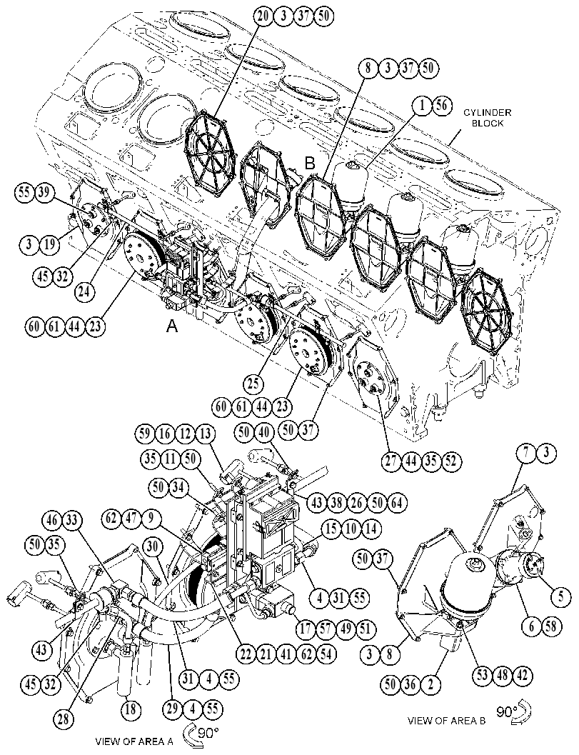 COVER GP-CRANKSHAFT 4635872 CAT