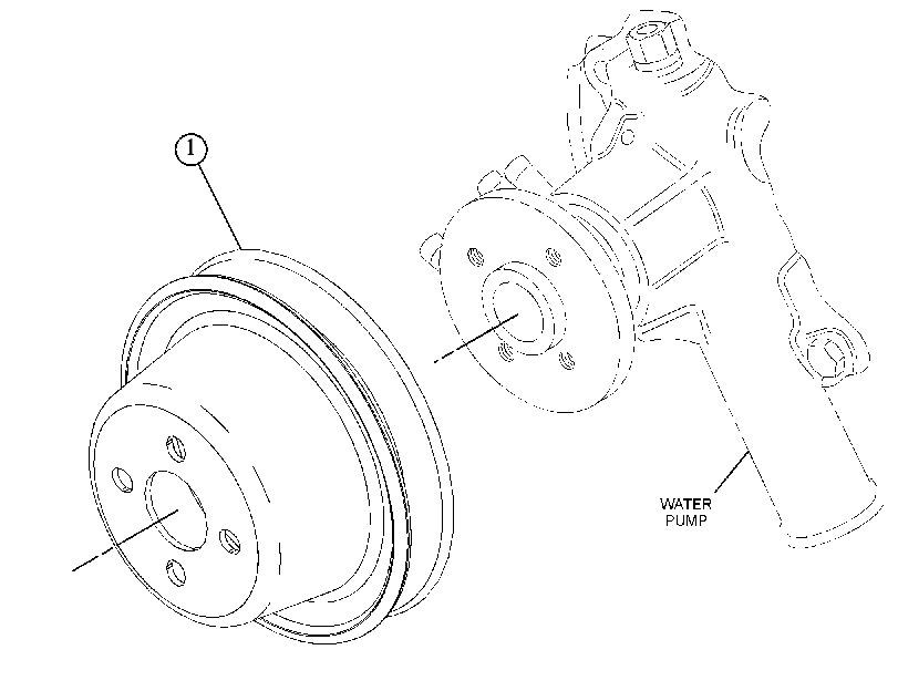 PULLEY GP-WATER PUMP 3221392 CAT