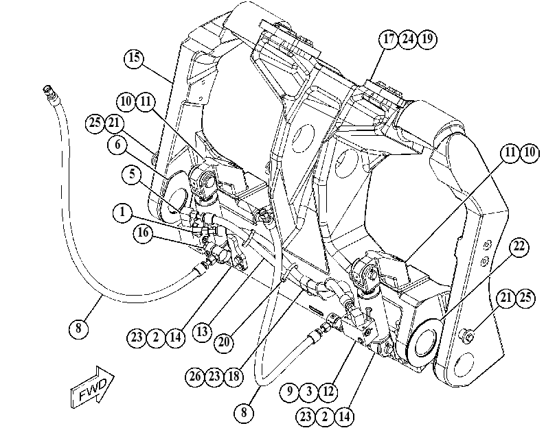 KIT-QUICK COUPLER 5665497 CAT