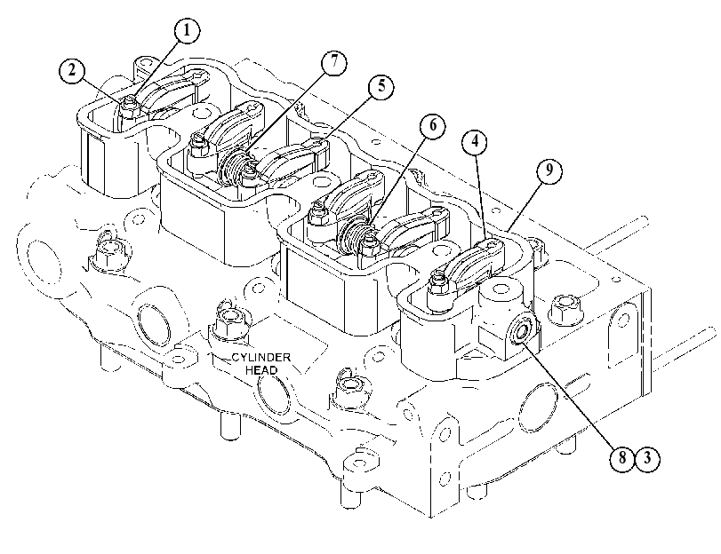 ROCKER ARM AS 5407203 CAT
