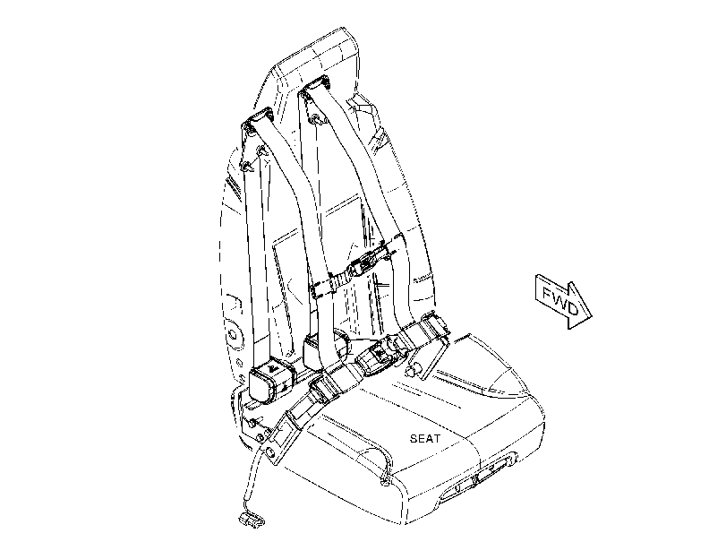 KIT-SEAT BELT 5528380 CAT