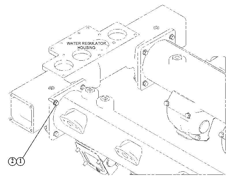 FASTENER GP-REGULATOR HOUSING 5624619 CAT