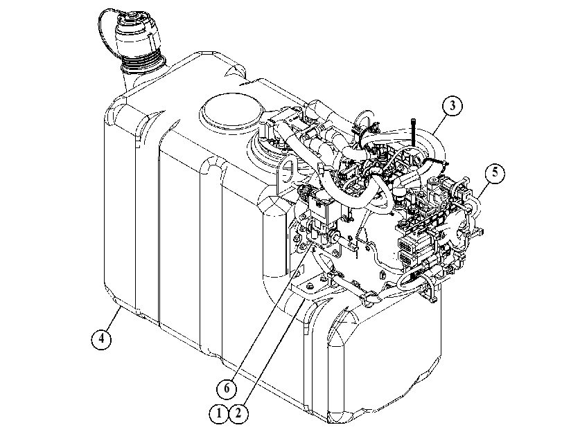 Модуль AdBlue (компоновка) 5162675 CAT