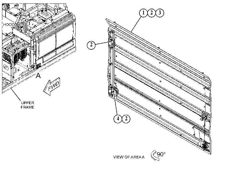 DOOR & MTG GP-ACCESS 5480196 CAT