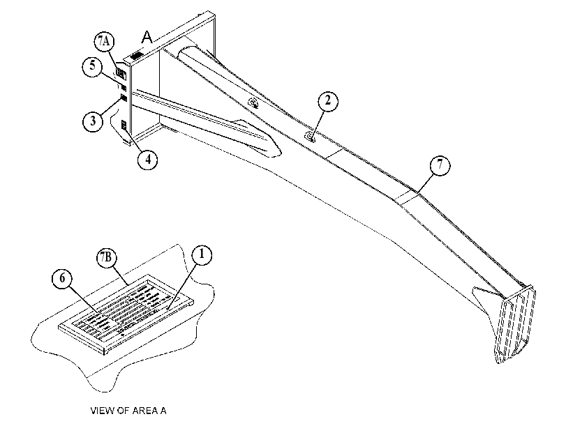 ARM GP-BLOCK HANDLING 5756976 CAT