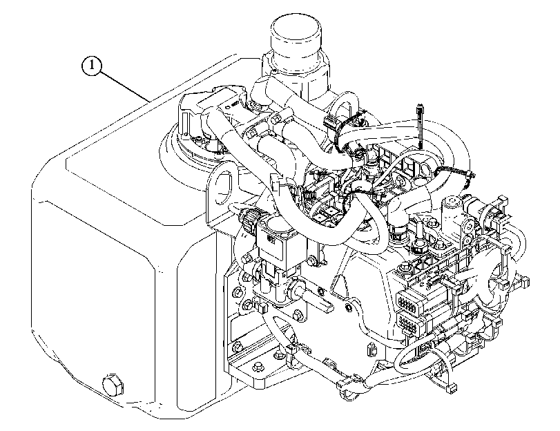 Модуль AdBlue (компоновка) 5162745 CAT
