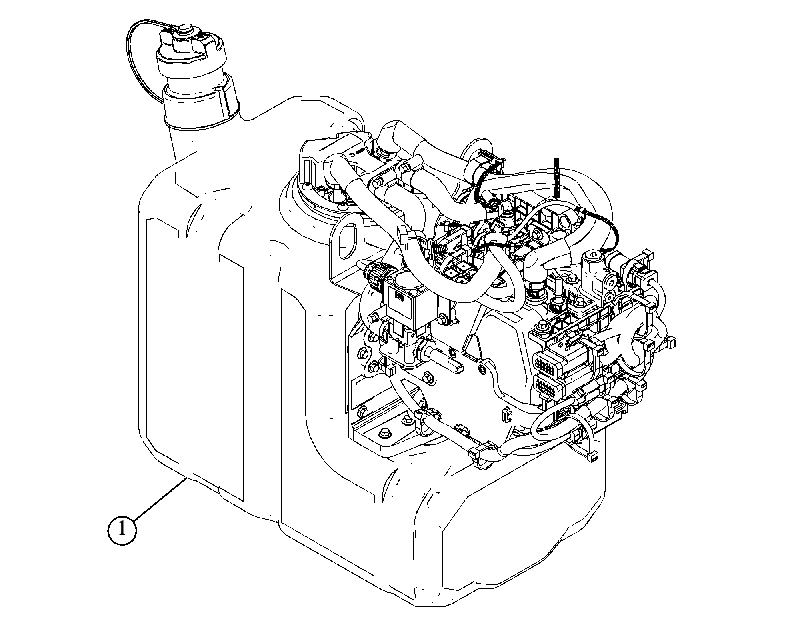 Модуль AdBlue (компоновка) 5584120 CAT