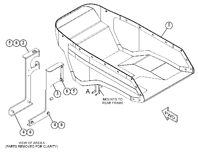 BODY GP-TRUCK 5678765 CAT