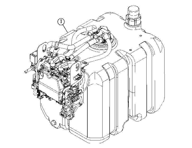 Модуль AdBlue (компоновка) 5552592 CAT