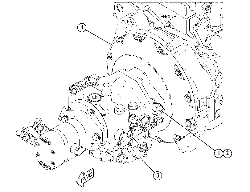PUMP & MTG GP-HYDROSTATIC 5657262 CAT