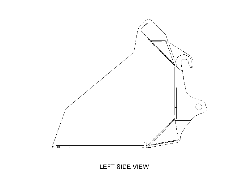 BUCKET GP-LIGHT MATERIAL 3500508 CAT