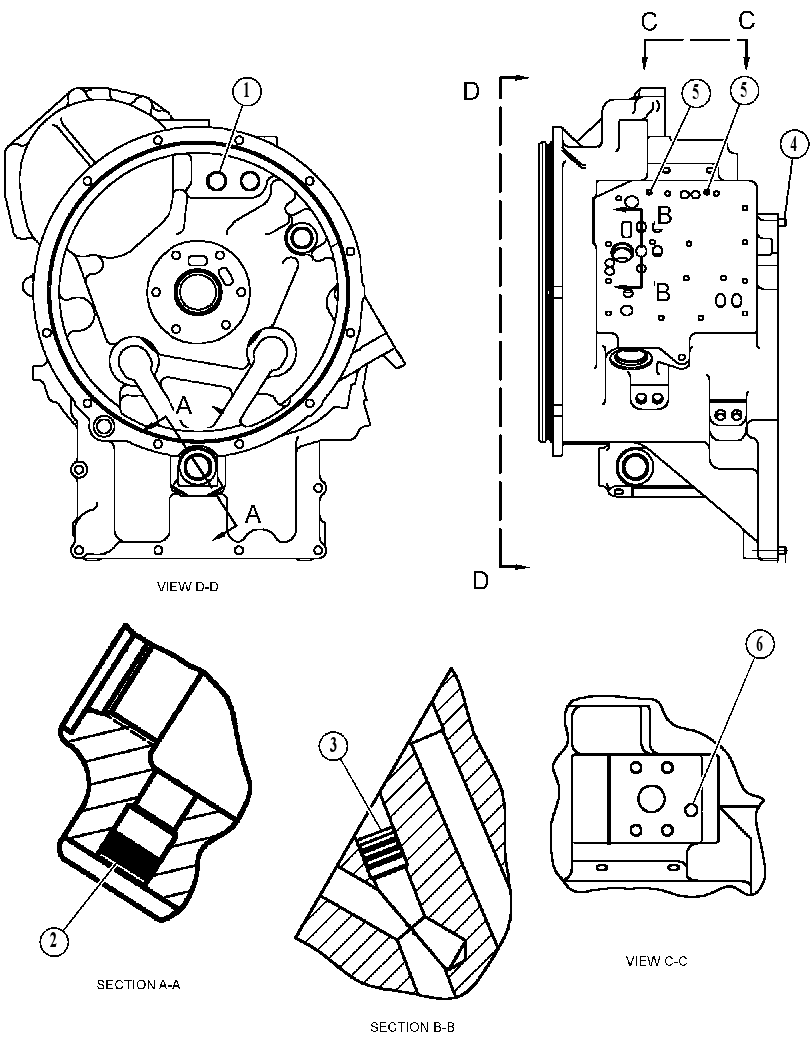 COVER GP-TRANSMISSION 6I9811 CAT