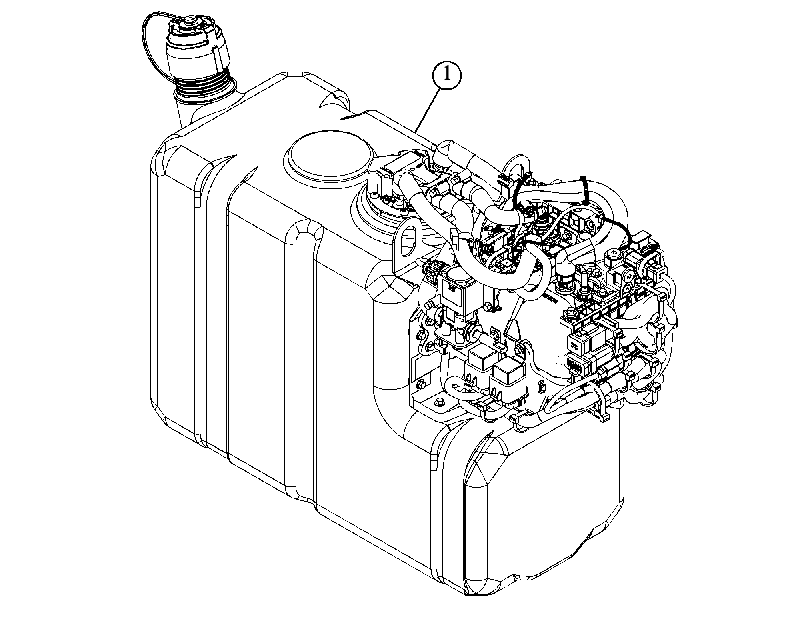 Модуль AdBlue (компоновка) 4996612 CAT