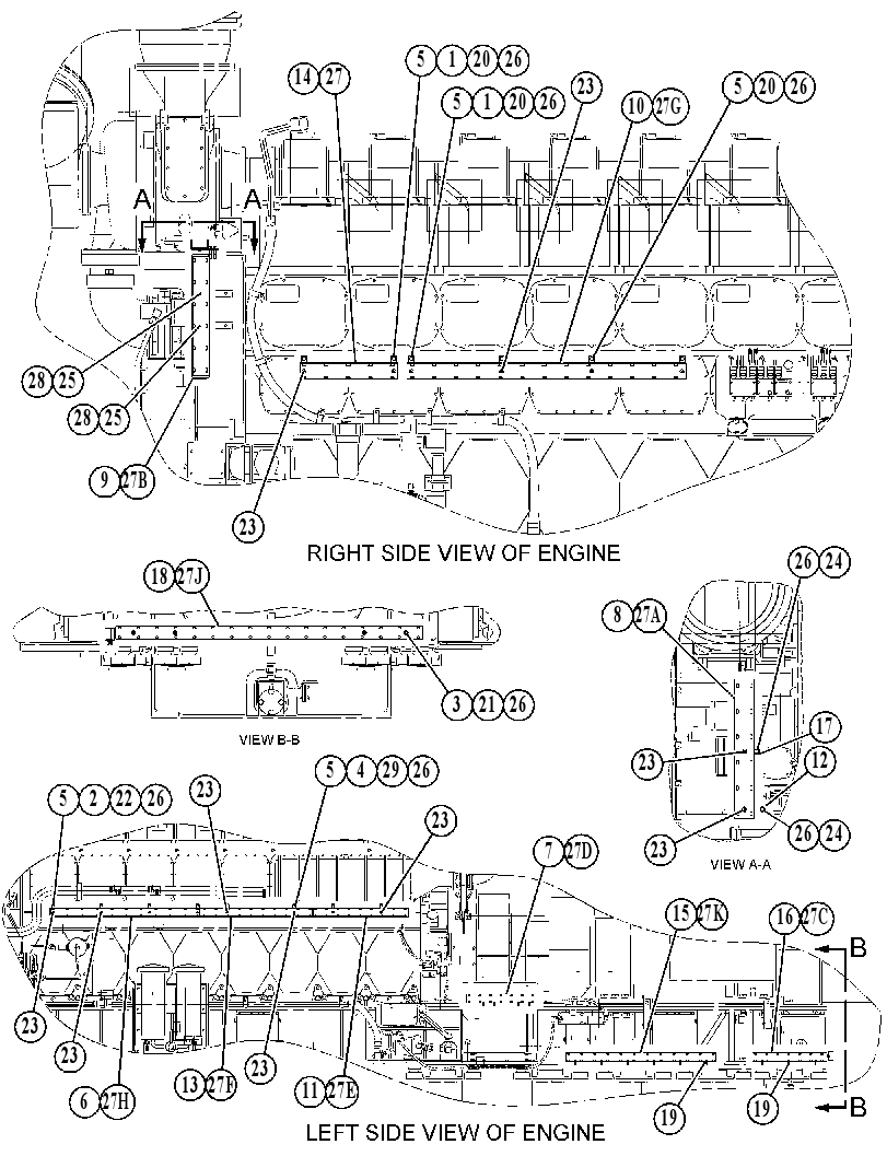 TRAY GP-CABLE 1991411 CAT