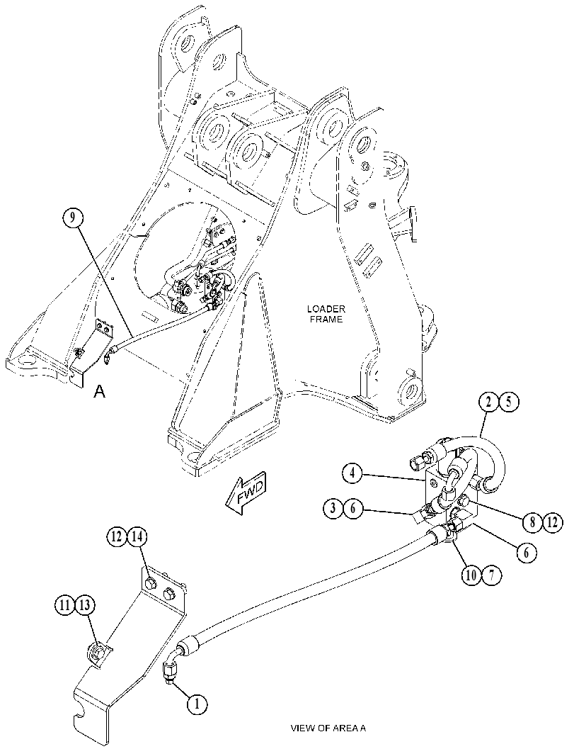 LINES GP-DIFFERENTIAL LOCK 5269203 CAT