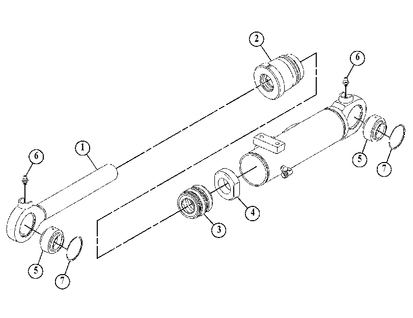 CYLINDER GP-BLADE 5697876 CAT