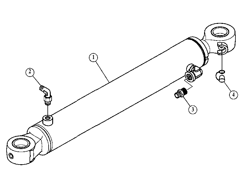 CYLINDER GP-SWING BOOM 5697886 CAT