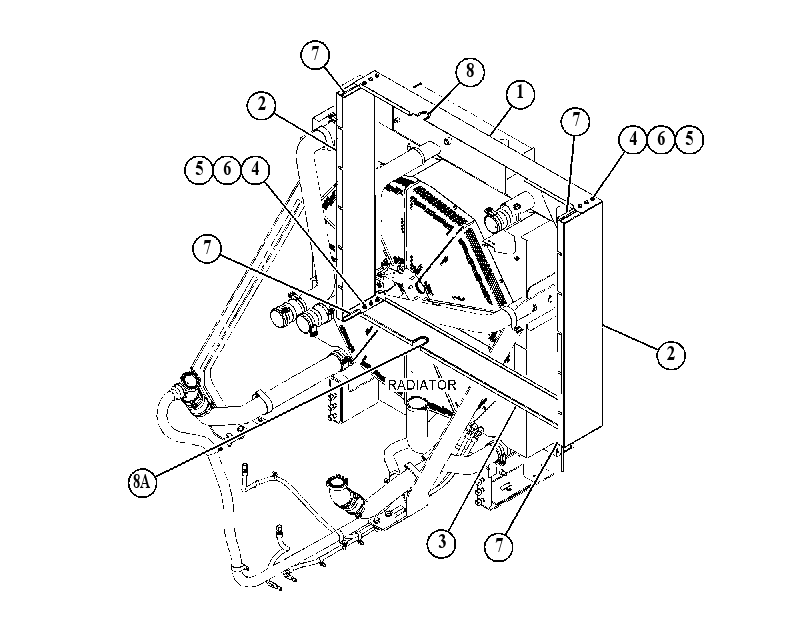 DUCT GP-ENCLOSURE 5212305 CAT