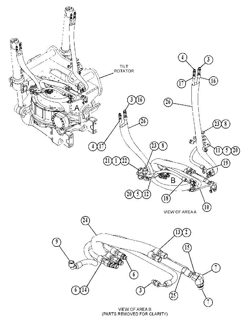 LINES GP-ROTATOR 5651472 CAT