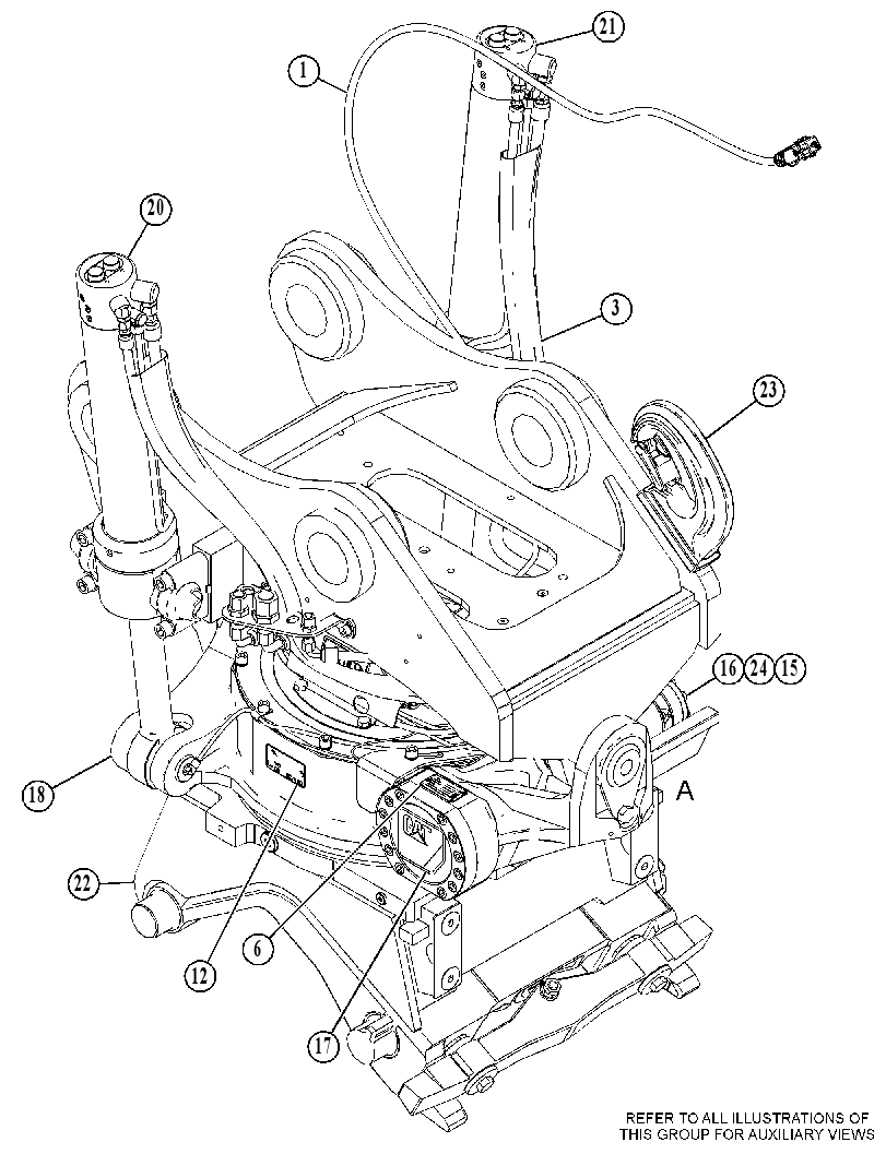 TILT GP-ROTATOR 5676087 CAT