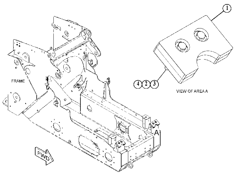 SPACER GP 5684620 CAT