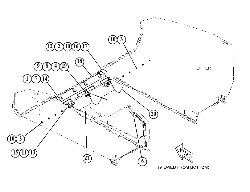 APRON GP 5225260 CAT