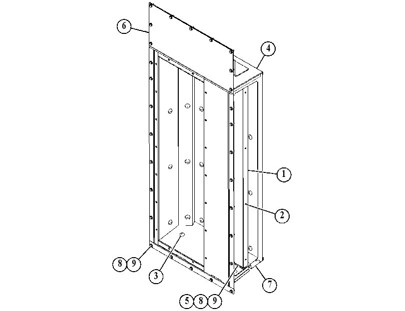 DUCT GP-ENCLOSURE 5375474 CAT