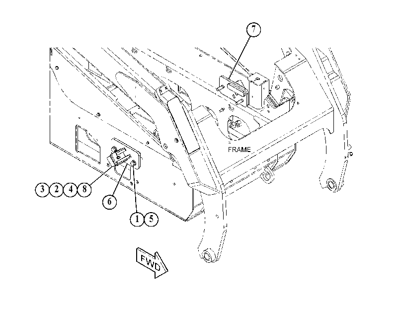 BUMPER GP 5557208 CAT