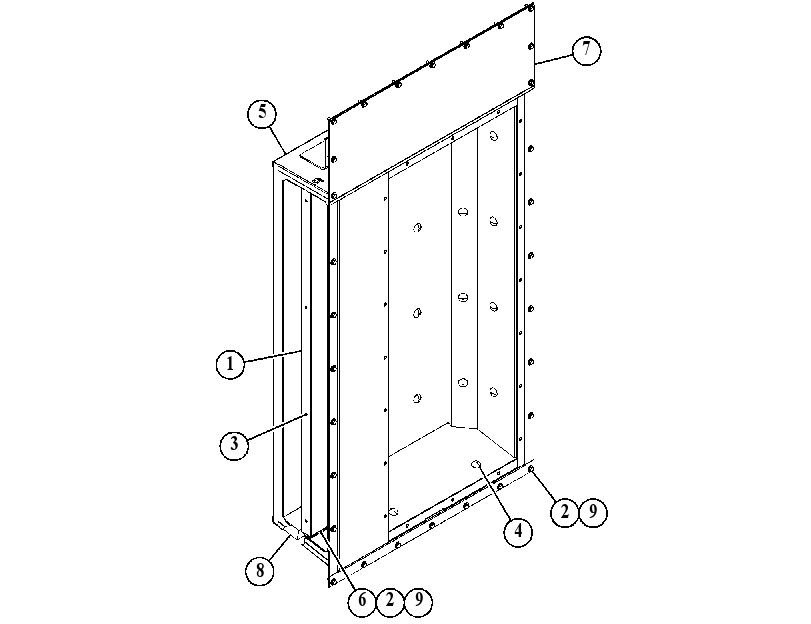 DUCT GP-ENCLOSURE 5375476 CAT