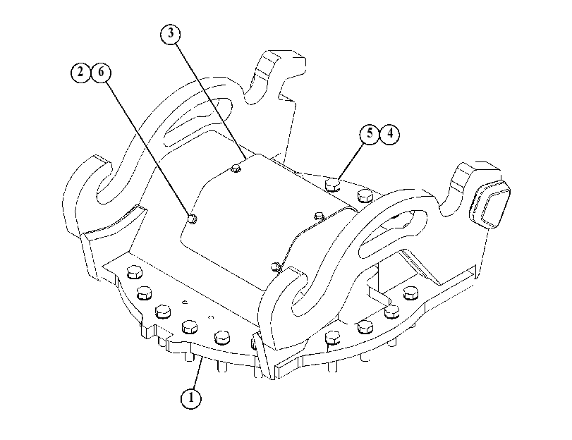 MOUNTING GP-WORK TOOL 4740410 CAT