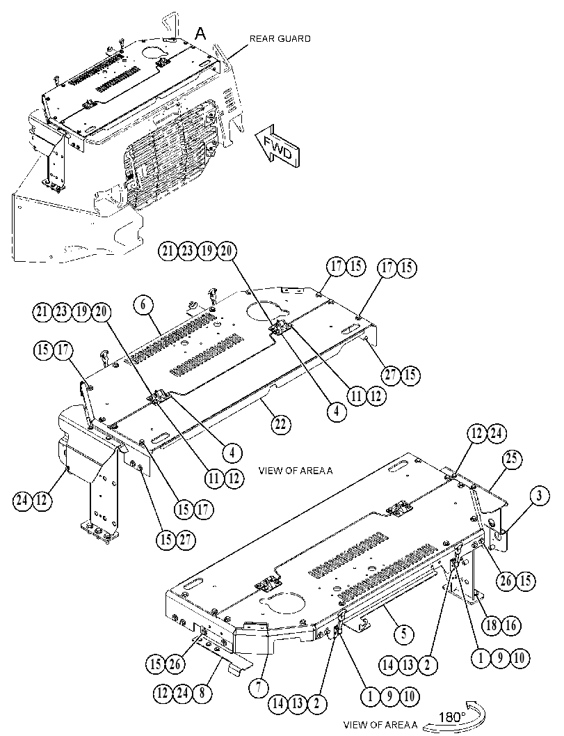 COVER GP-RADIATOR 5653945 CAT