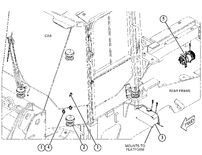 INSTALLATION GP-CAB 5678172 CAT