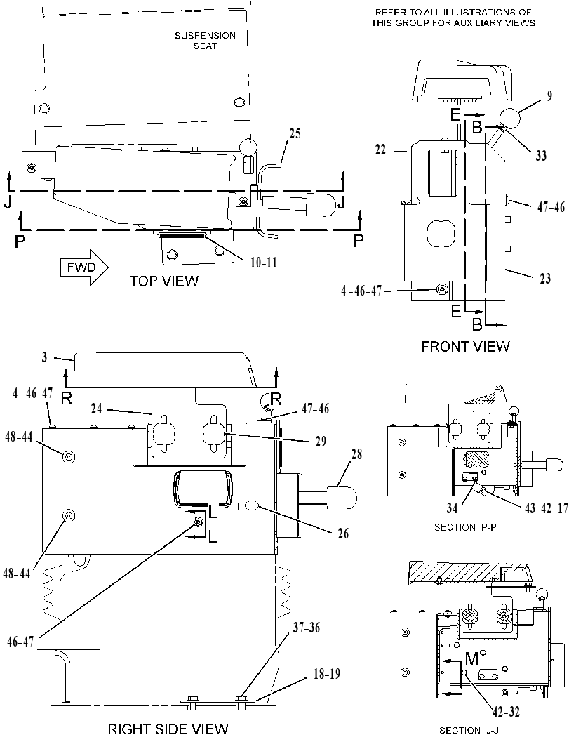 SUPPORT GP-HYDRAULIC CONTROL 2963972 CAT