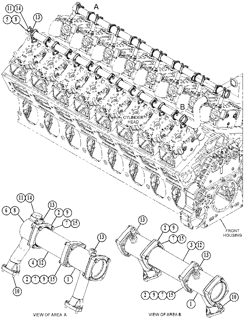 MANIFOLD GP-WATER 3898376 CAT