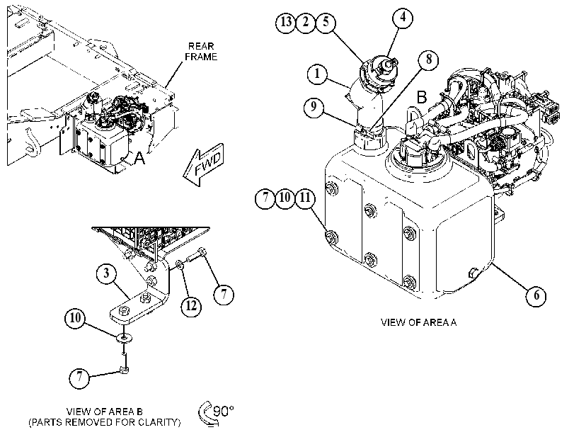 Модуль AdBlue (компоновка) 5260994 CAT