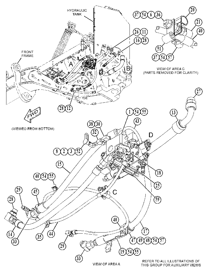 LINES GP-HYDRAULIC PUMP 5163990 CAT