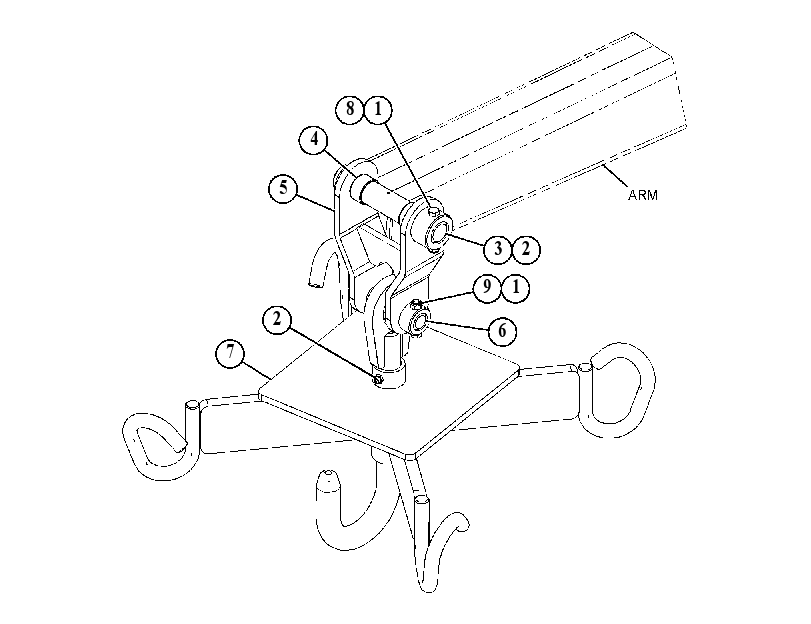 HOOK GP-MATERIAL HANDLING 5649198 CAT