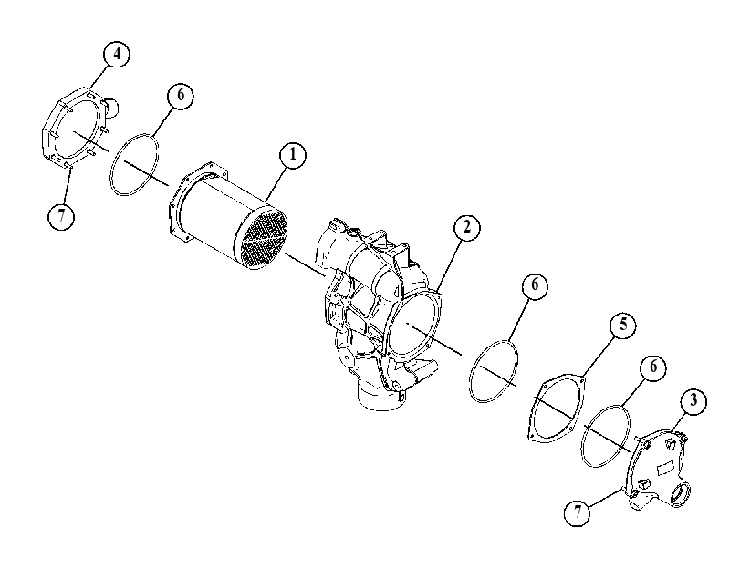 COOLER AS-CHARGE AIR 4472569 CAT