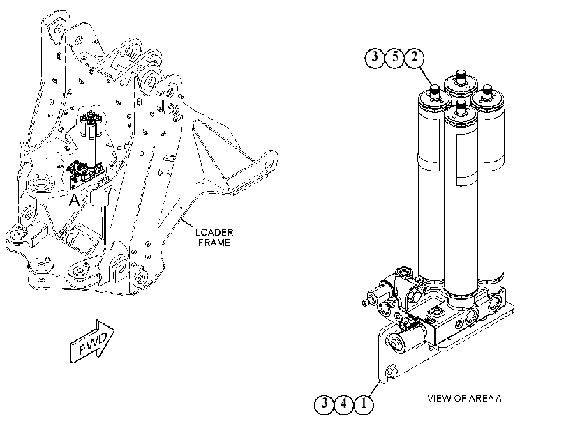 VALVE & MTG GP-RIDE CONTROL 5269190 CAT