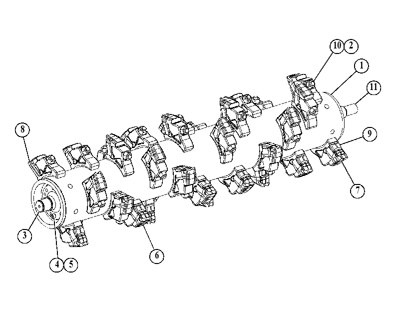 CUTTER GP-ROTARY 5702030 CAT