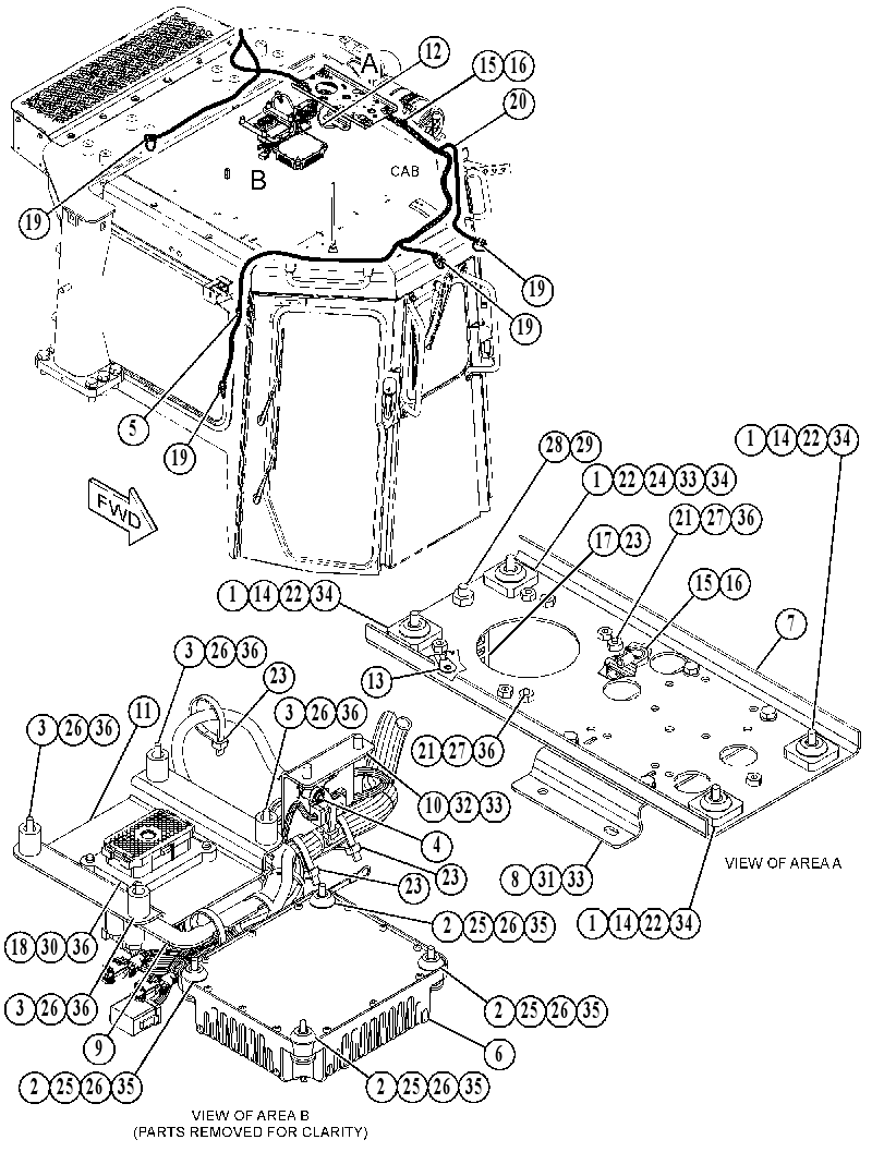 WIRING GP-REMOTE CONTROL 5509984 CAT