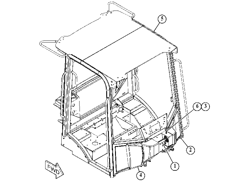 CANOPY AR 5464025 CAT