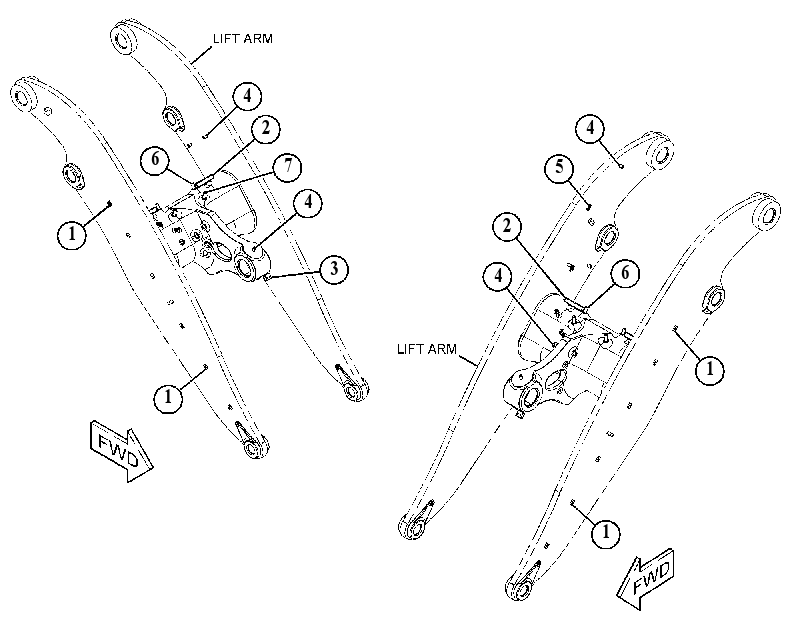 BOSS GP-LIFT ARM 5439117 CAT